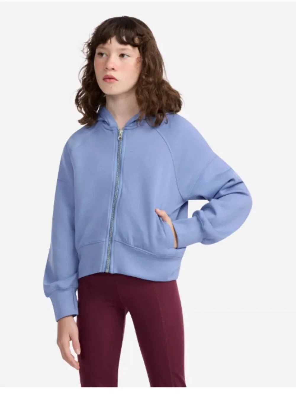NWT Abercrombie A&F kids neoknit full-zip hoodie